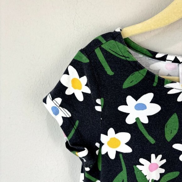 Hanna Andersson Soft Swing Dress Floral 5 - Picture 3 of 10